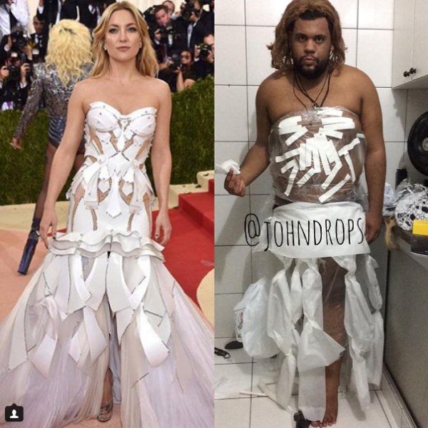 Тролль, который примеряет на себя наряды знаменитостей Тролль, который примеряет на себя наряды знаменитостей