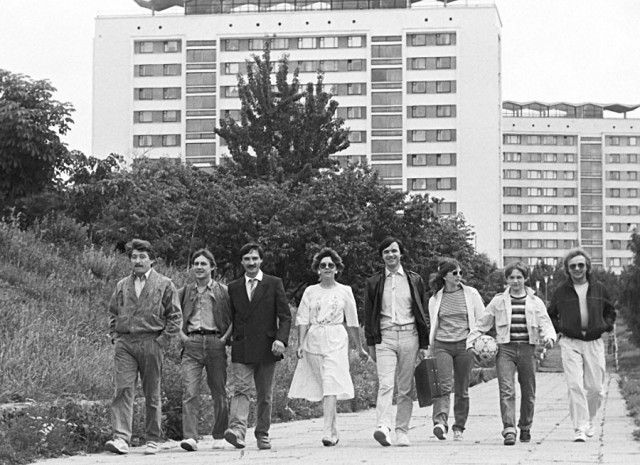 Советские знаменитости на снимках 1984 года