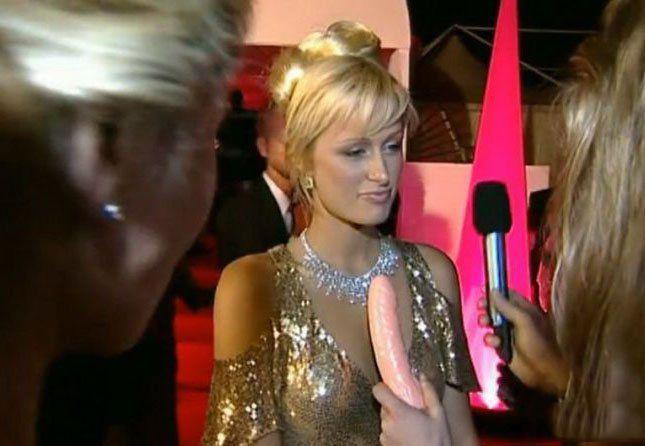 Самотык в лицо звезде - Эроприколы