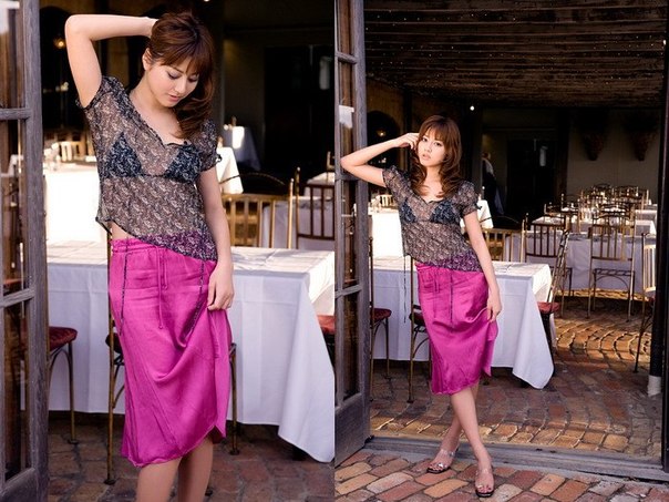 Yumi Sugimoto в откровенной фотосессии