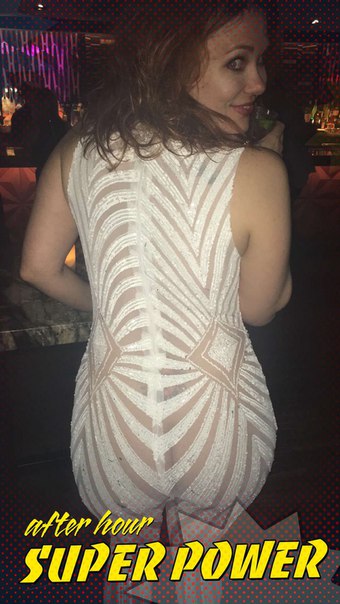 Фото Мейтленд Уорд с Comic Con