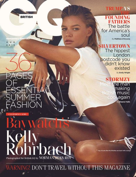 Новые фотографии Келли Рорбах (Kelly Rohrbach) в журнале GQ Англия