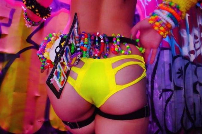 Девушки фестиваля Electric Daisy Carnival