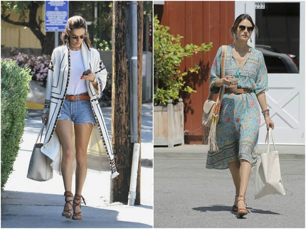 Уличный стиль бразильской топ-модели