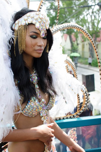 Шанель Иман на Барбадосе