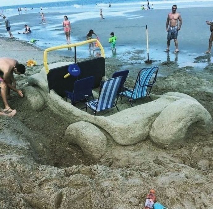 Люди, которые знают толк в пляжном отдыхе