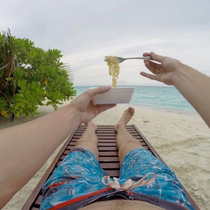 Люди, которые знают толк в пляжном отдыхе