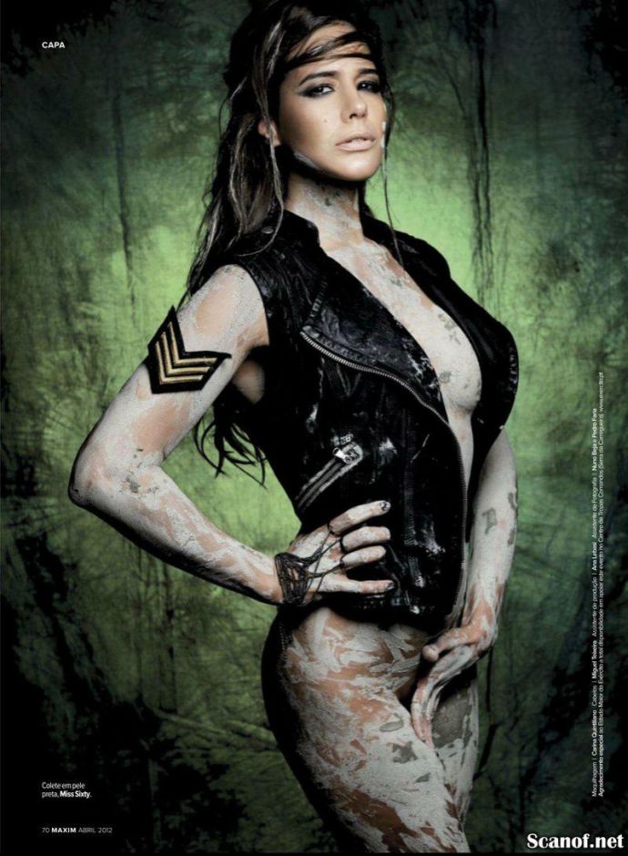 Богиня эротики Adriane Garcia - Maxim April 2012 Portugal