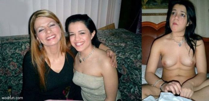 Одетые и сразу раздетые дамочки