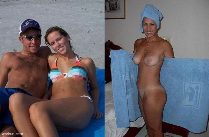 Одетые и сразу раздетые дамочки