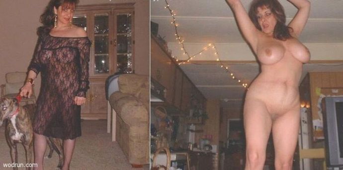 Одетые и сразу раздетые дамочки