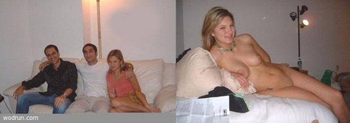 Одетые и сразу раздетые дамочки