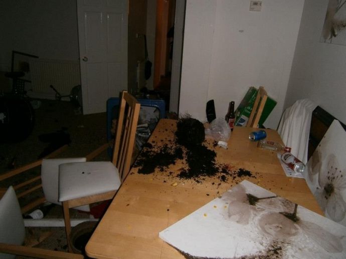 Пьяная в жопу молодежь