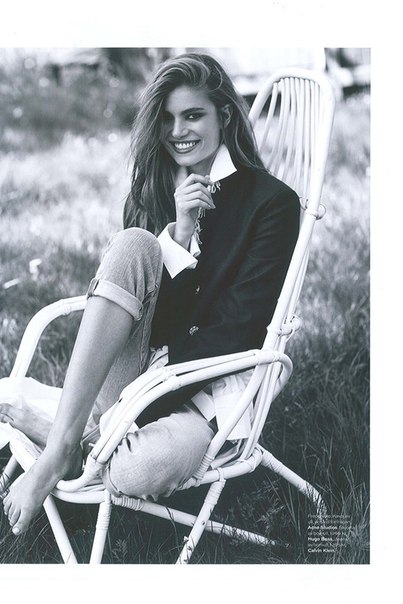 Фредерика Винтер в журнале Plaza Швеция