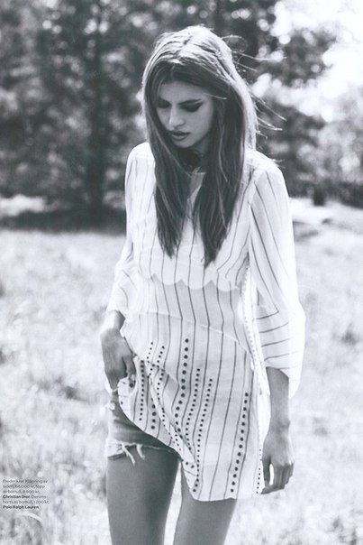 Фредерика Винтер в журнале Plaza Швеция