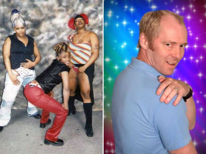 Любительские фото гламура из 90-х