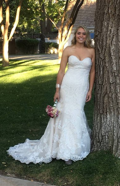 Девушка похудела к свадьбе Девушка похудела к свадьбе