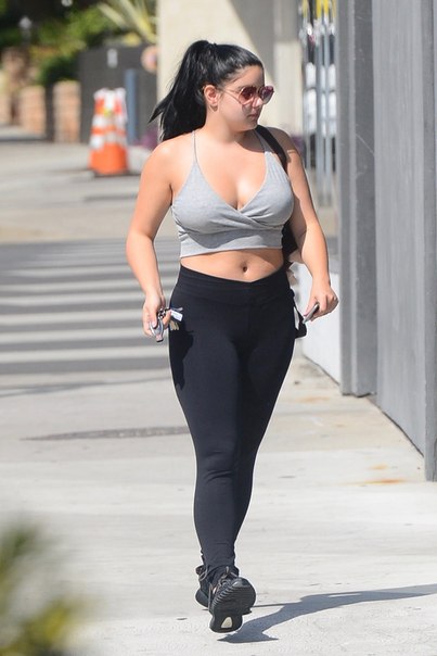 Просто кость широкая - Ариэль Уинтер после тренировки