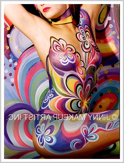 Эротика боди арта