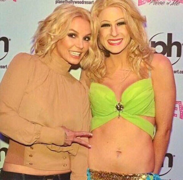 Бритни Спирс с фанатами на Meet&Greet в рамках её резиденции