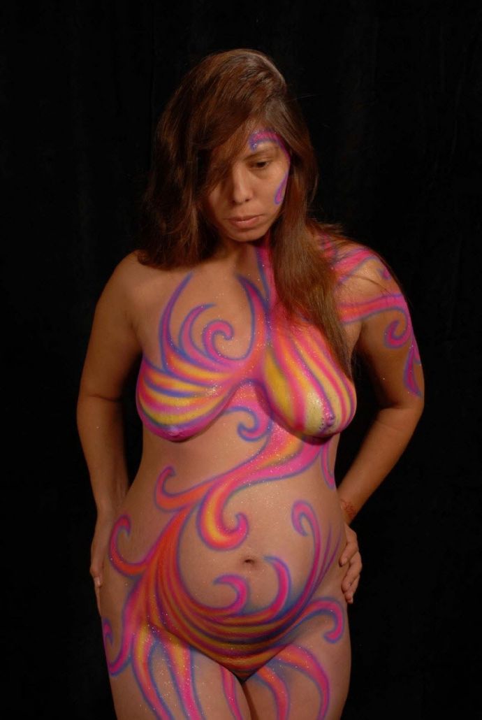 Удивительный боди-арт