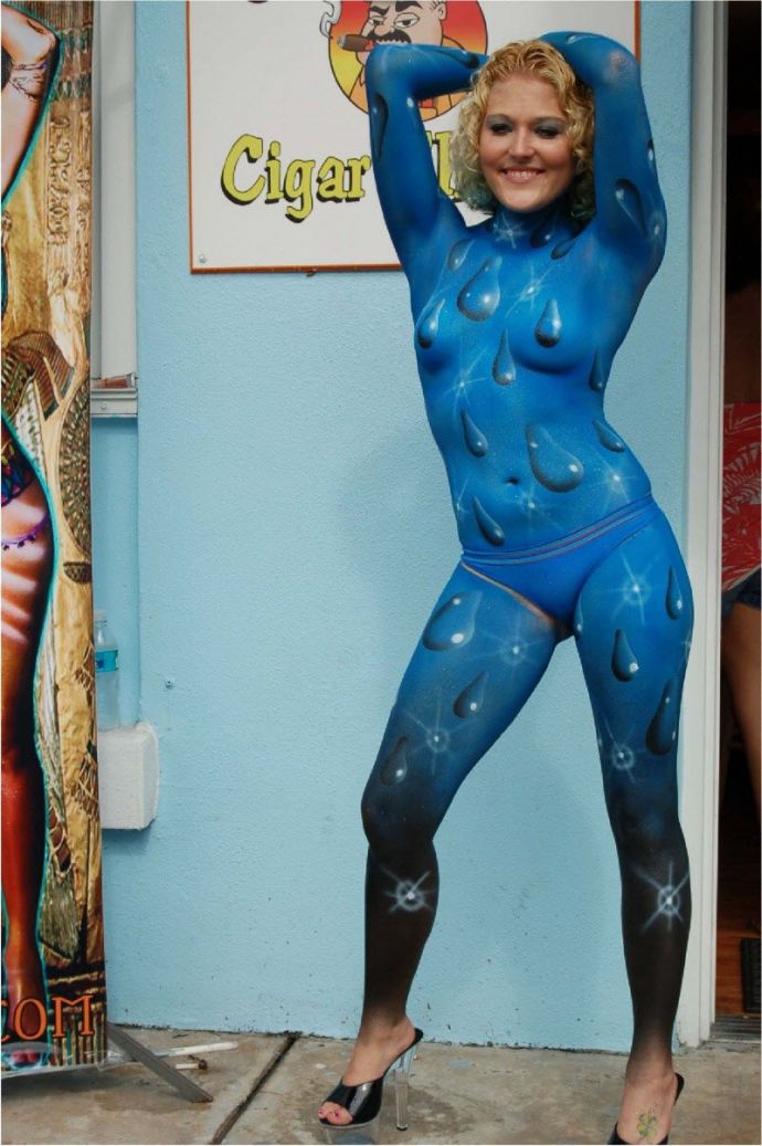 Удивительный боди-арт