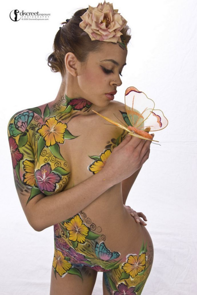 Удивительный боди-арт