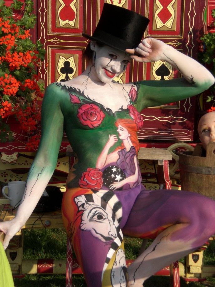 Удивительный боди-арт