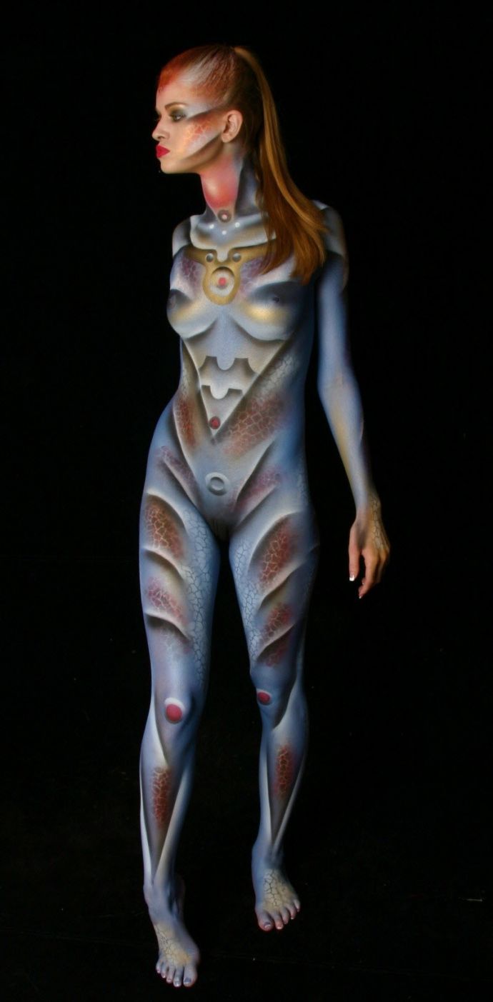 Удивительный боди-арт