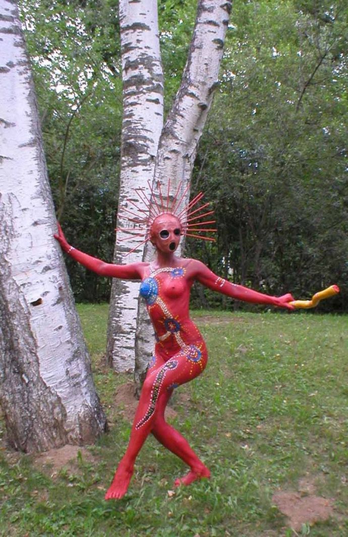 Удивительный боди-арт