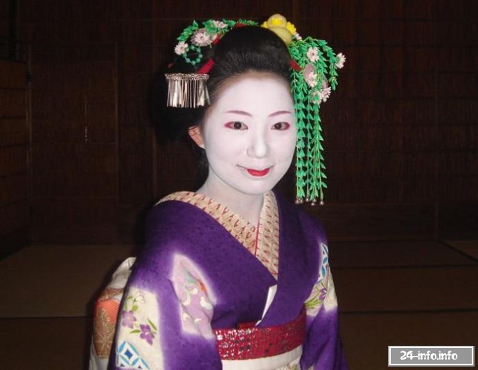 Прическа гейши: японская укладка волос