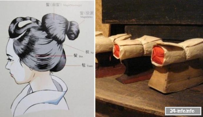 Прическа гейши: японская укладка волос