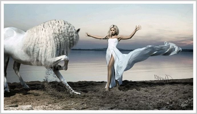 Откровенные снимки с конями и с милыми девушками