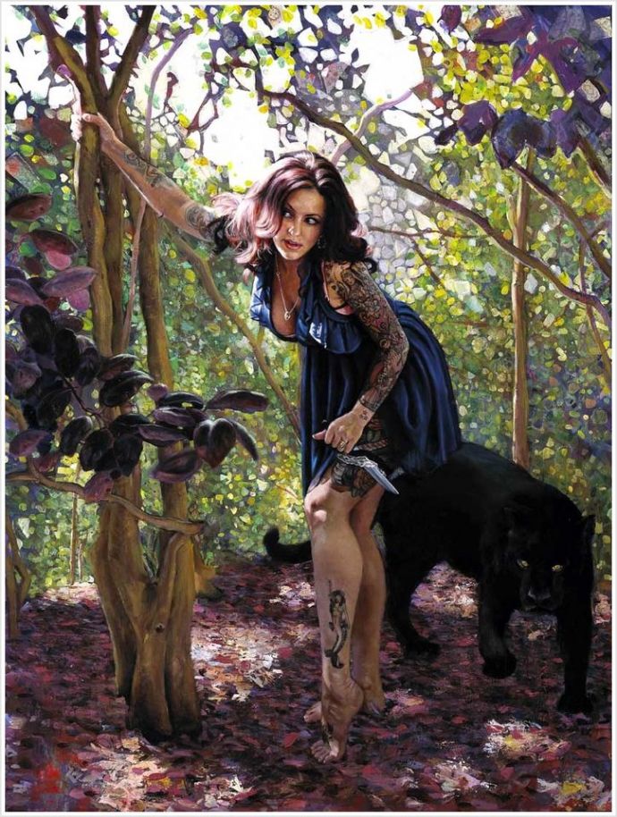 Распутные девицы показывают классные жопы и шикарные груди