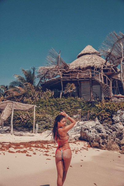 Arianny Celeste голая в Тулуме - фото Mat Abad (март 2017)