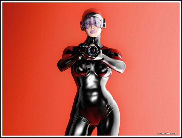 Гламурные барышни в латексе показывают свою сексуальность