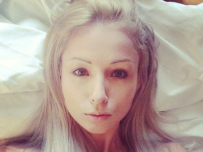 Живая кукла Барби, Валерия Лукьянова, показала, как выглядит без косметики и Фотошопа Живая кукла Барби, Валерия Лукьянова, показала, как выглядит без косметики и Фотошопа