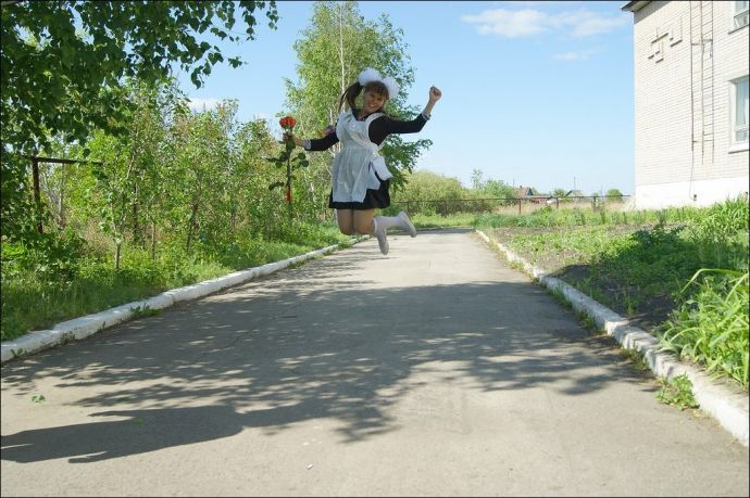 Фото выпускницы 2017