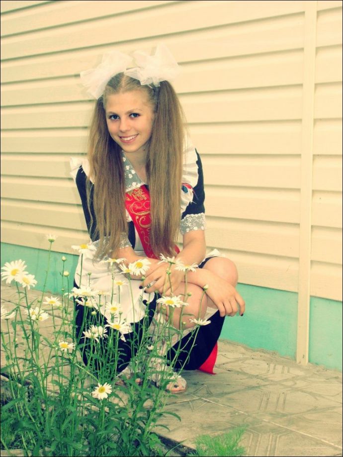 Фото выпускницы 2017