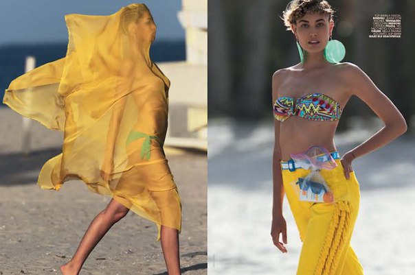 Надя Бендер в журнале Marie Claire Италия (июль 2017)