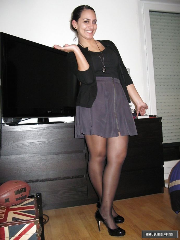 Пышная попа красивой арабской женщины