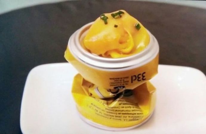 Уникальная подача блюд в кафе