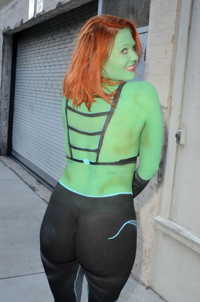 Боди-арт от красотки Мейтленд Уорд