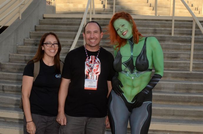 Боди-арт от красотки Мейтленд Уорд