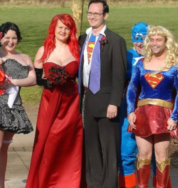 Странные и необычные свадебные платья