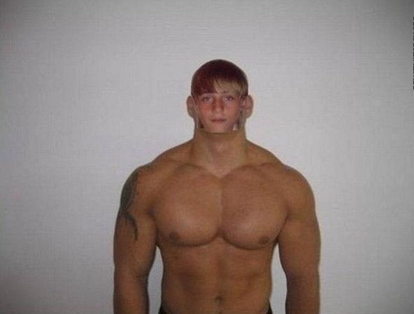 Когда фотошоп качает лучше любых тренажеров Когда фотошоп качает лучше любых тренажеров