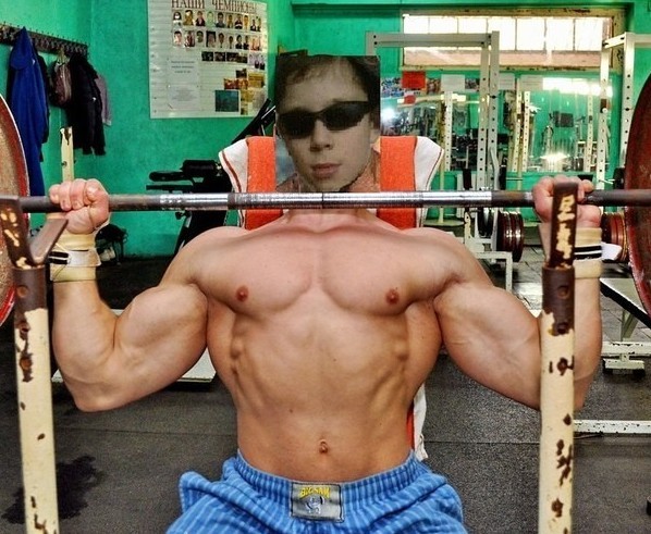 Когда фотошоп качает лучше любых тренажеров Когда фотошоп качает лучше любых тренажеров