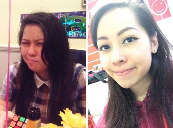 Преображение невысокой девушки