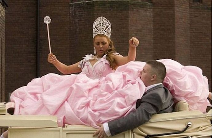 Странные и необычные свадебные платья