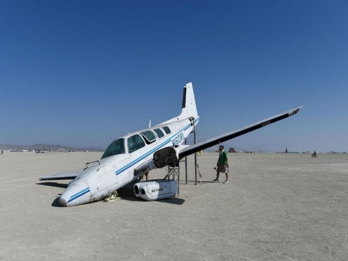 Первые фото с фестиваля Burning Man 2017
